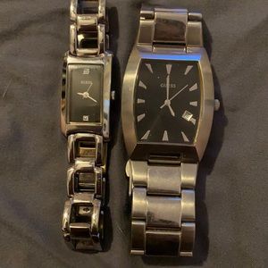 Him and hers Guess watches